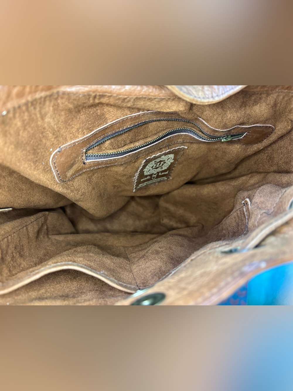 Bali Elf Convertible Leather Backpack - Picture 7 of 14